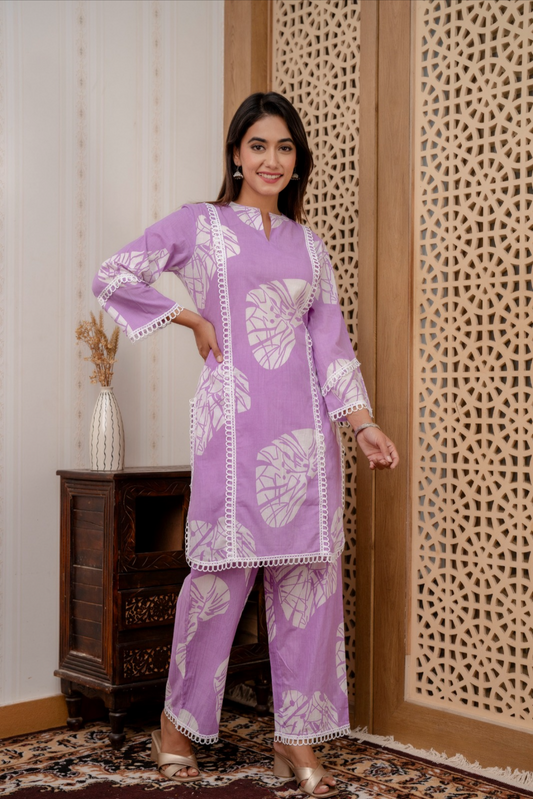 Premium Pure Mal Mal Cotton Suit Set