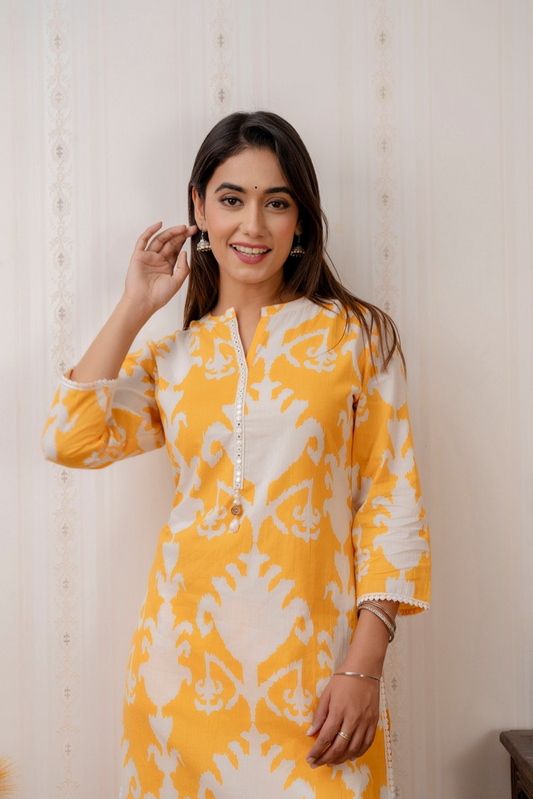 Women Printed Kurta Set for Women