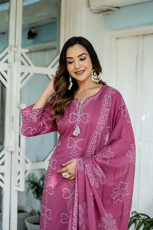 Embroidered Kurta Set